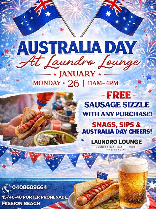 Laundro Lounge Australia Day 2026