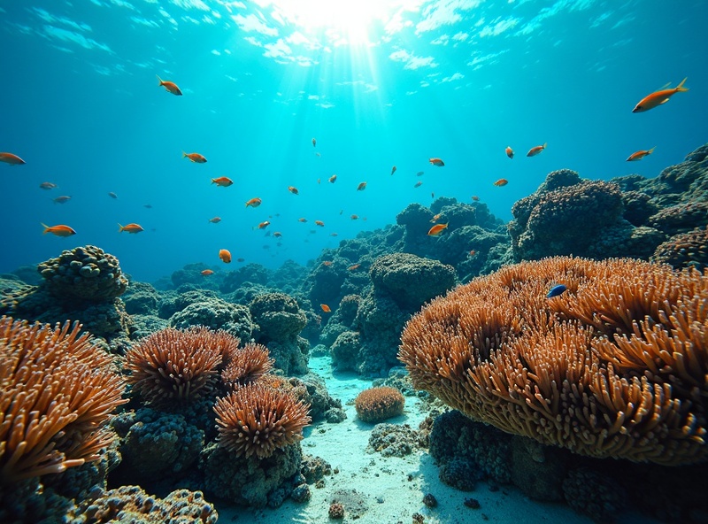 Coral Gardens shallow staghorn and table corals